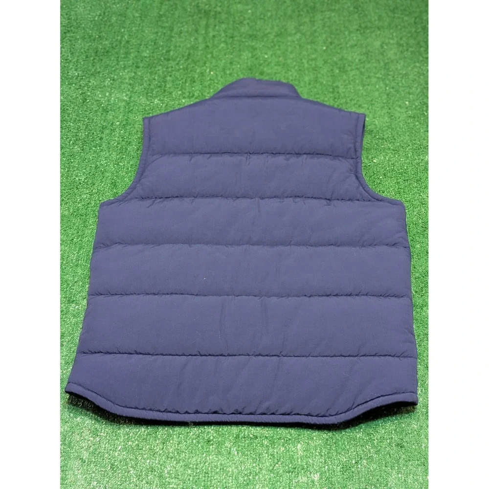 J. Crew Nordic Puffer Vest‎ All Weather Designs Pockets Full Zip Large